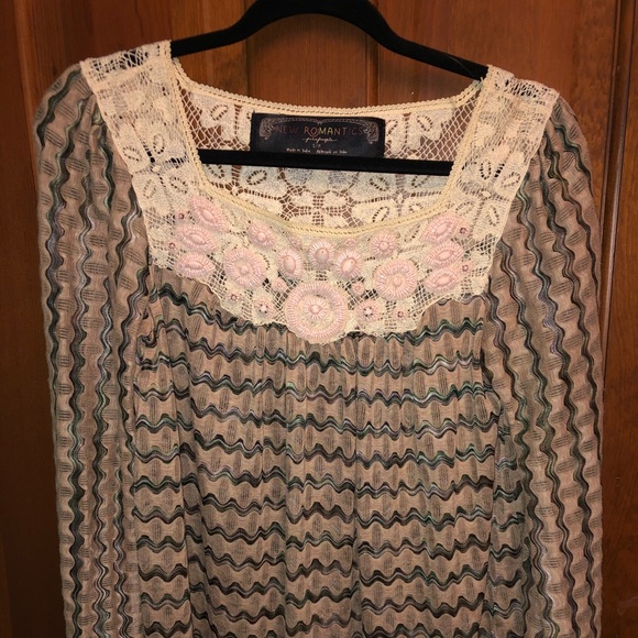 Free People Beaded Long Sleeve - Picture 1 of 6